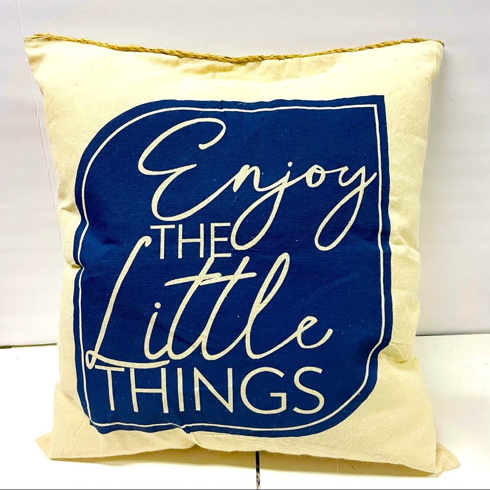 Canvas Decor Pillow